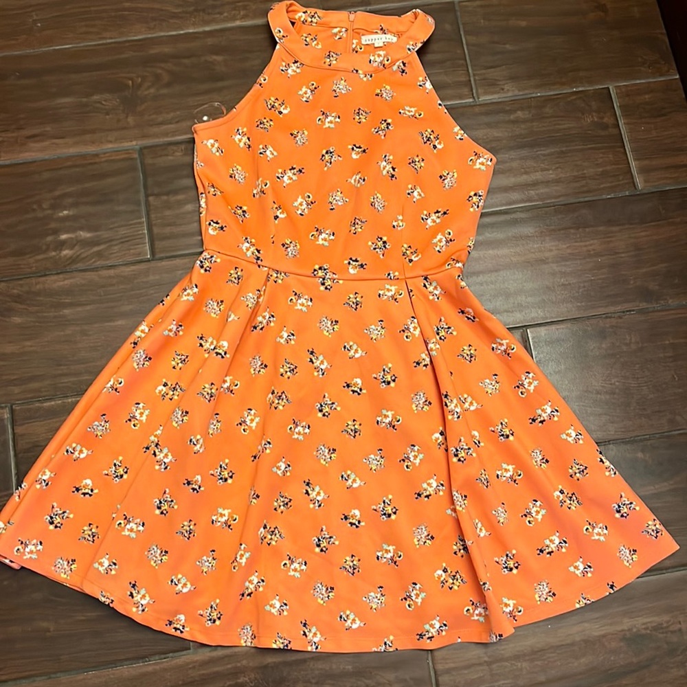 Copper key dress